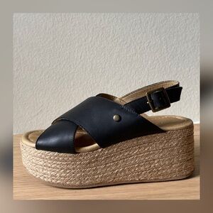 Portland Leather (Patina) - Florence Wedge Sandal